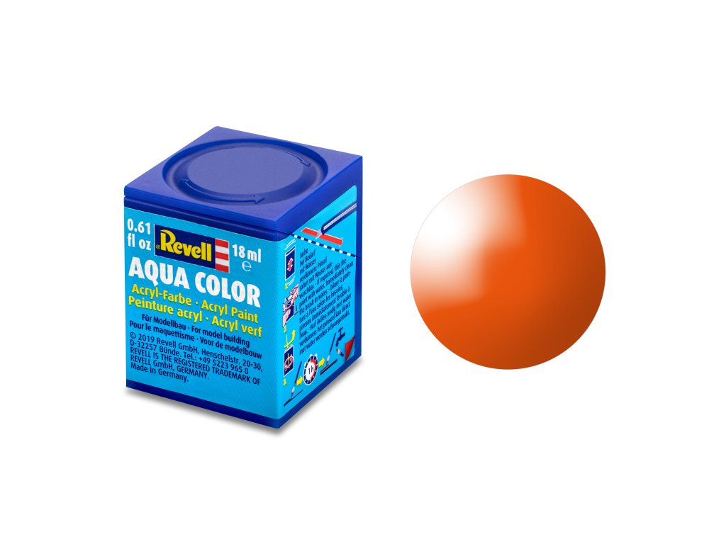 Revell AQUA Color - 30 Orange Gloss RAL2004 18ml