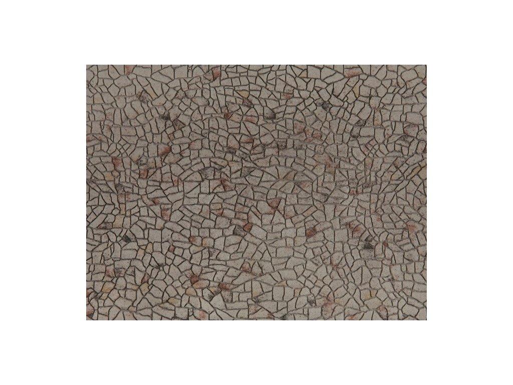 Halbfertigprodukt Pflasterstein 280x100mm 1/72 HO