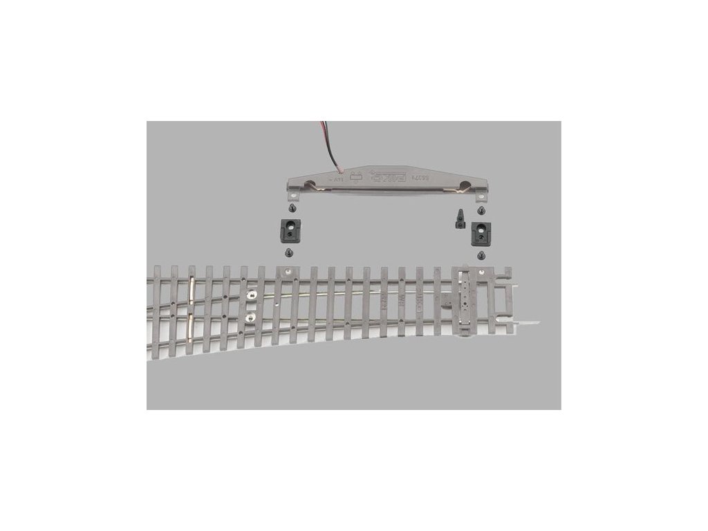 Montagesatz für einen verdeckten Weichenantrieb HO