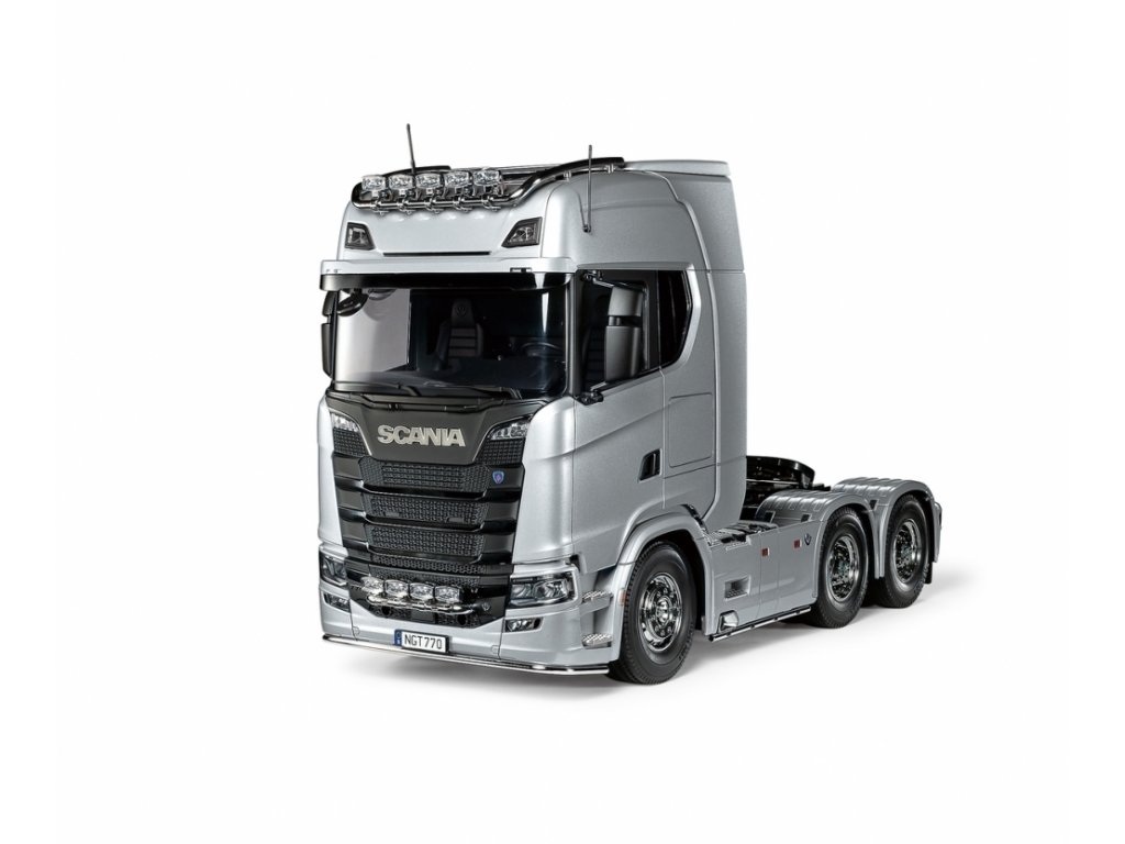 Tamiya RC Scania 770S 6x4 Silver pre painted 1 14 KIT HT model