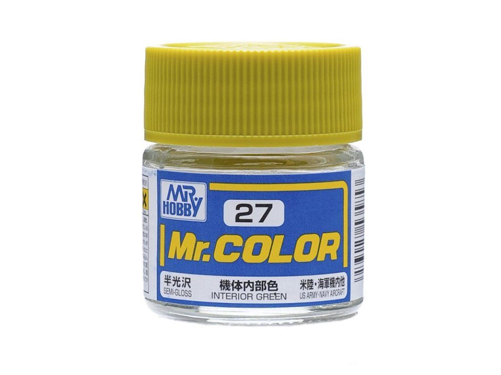 mr color 10 ml interior green