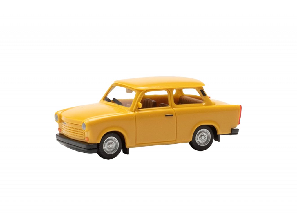Trabant 1.1, honey yellow 1/87