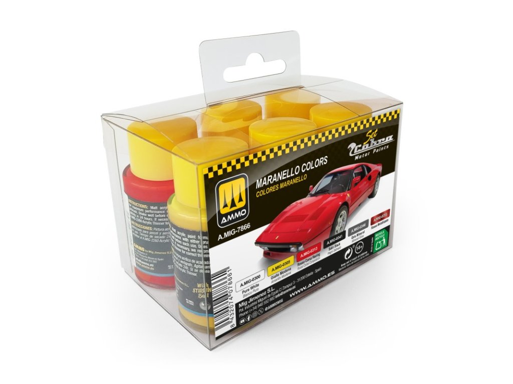 cobra motor maranello colors set