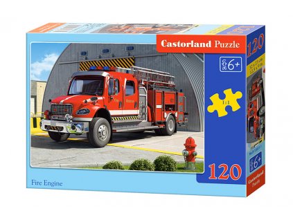 Fire Engine, Puzzle 120 Castorland