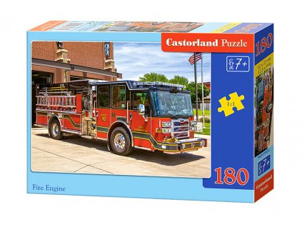 Fire Engine, Puzzle 180 Castorland