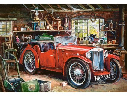 Vintage Garage, Puzzle 1000  Castorland