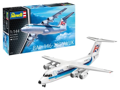 bae 146 200 airuk 1 144 03791 revell 08