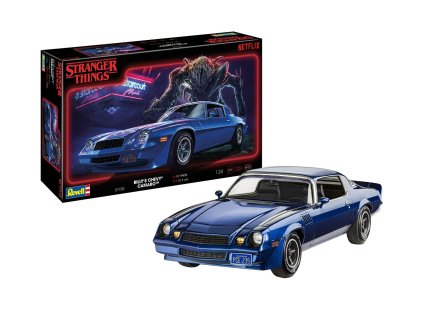 stranger things chevy camaro z 28 07728 revell 08