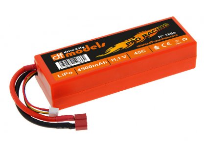 Akumulátor df-models Li-Pol 4500mAh/11,1V 45C T-DEAN