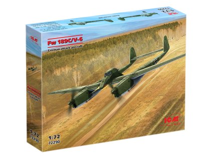 fw 189c v 6 german attack aircraft 1 72 72290 icm 06