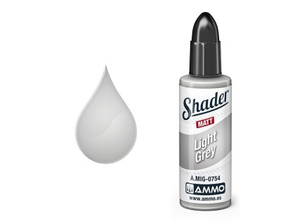 matt shader light grey amig 0754