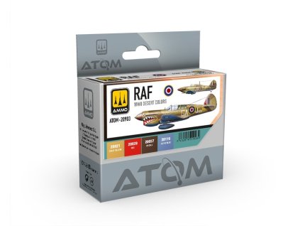 ATOM 20903 atom raf wwii desert colors set