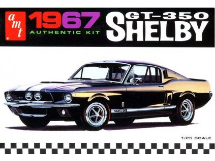 Shelby GT-350 ´1967 (čierny plast) 1/25