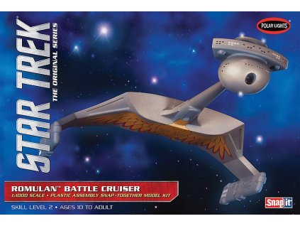 Star Trek Romulan Battle Cruiser  1/1000  Polar Lights