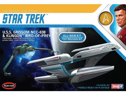 Star Trek USS Grissom / Klingon BoP 1/1000  Polar Lights