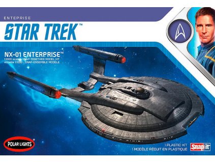 Star Trek NX-01 Enterprise (Snap) 1/1000  Polar Lights