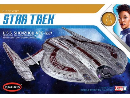 Star Trek USS Shenzhou (Snap) 1/2500  Polar Lights