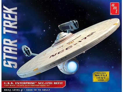 Star Trek USS Enterprise Refit 1/537  AMT