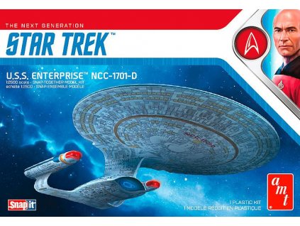 Star Trek U.S.S. Enterprise NCC-1701-D (Snap) 2T 1/2500  AMT