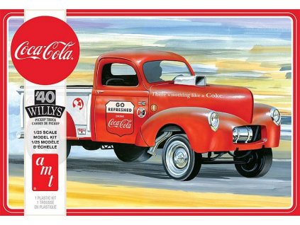 Willys Pickup Gasser (Coca-Cola) 1940 1/25