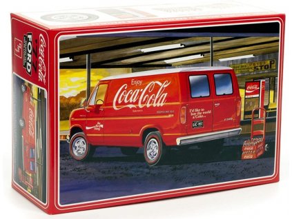 1977 Ford Van w/Vending Machine (Coca Cola) 1/25