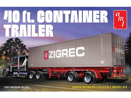 40' Semi Container Trailer 1/25