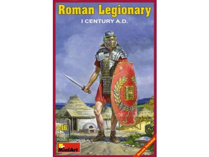Roman Legionary. I century A.D.  1/16  MiniArt