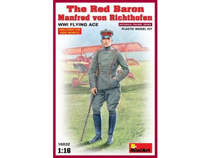 The Red Baron Manfred von Richthofen.WW1 Flying Ace 1/16 MiniArt