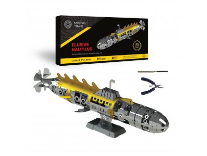 elusive nautilus mechanical model constructor kit MT045 09