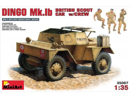 British Scout Car Dingo MK 1b 1/35 MiniArt