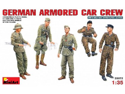 German Armoured Car Crew 1/35