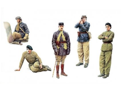 French Tank Crew 1/35