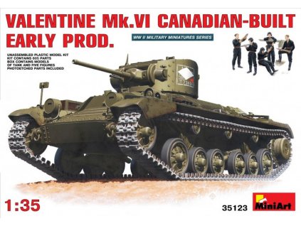 Valentine Mk. VI Canadian - built Early production 1/35