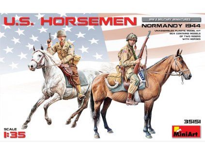 U.S. Horsemen Normandy 1944 1/35