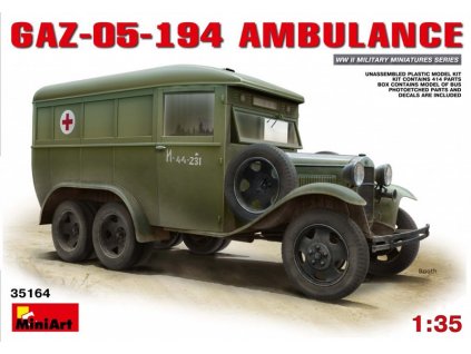 GAZ-05-194 Ambulance 1/35 MiniArt