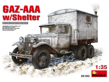 GAZ-AAA with Shelter 1/35 MiniArt