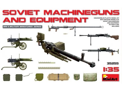 Soviet Machineguns & Equipment 1/35