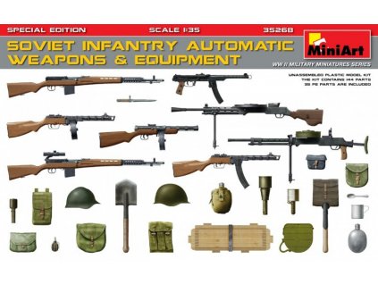 Soviet Infantry Automatic Weapons & Equipment. Spec. ed. 1/35