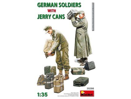 German Soldiers with Jerry Cans 1/35