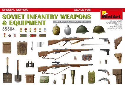 Soviet Infantry Weapons and Equipment Special Edition 1/35