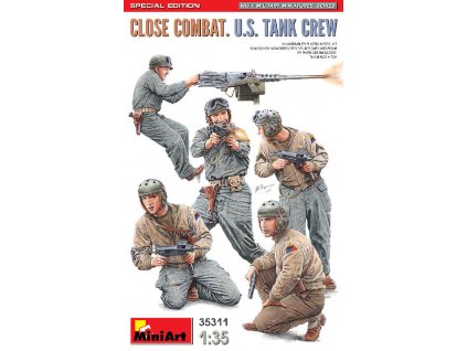Close Combat. U.S. Tank Crew. Special Edition 1/35 MiniArt