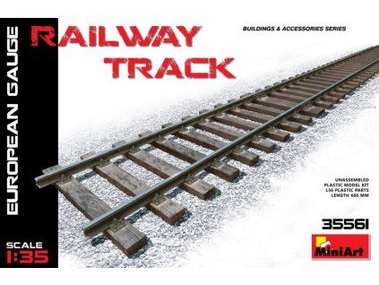 Railway Track (European Gauge) 1/35