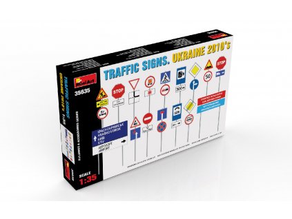 Traffic signs, Ukraine 2010 1/35