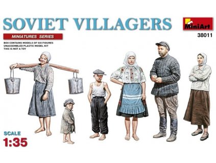 Soviet Villagers   1/35