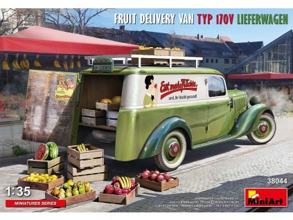 Fruit Delivery Van Typ 170V Lieferwagen 1/35