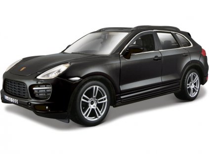 Bburago Plus Porsche Cayenne Turbo 1/24 čierna