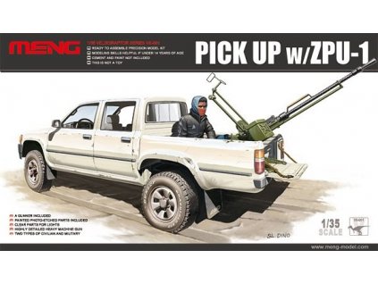 Pickup w/ZPU-1 1/35  Meng