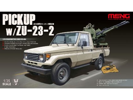 Pickup w. Zu-23-2 1/35  Meng