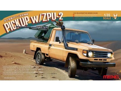 Pickup w/ZPU-2 1/35  Meng