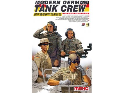 Modern German Tank Crew 1/35 Meng